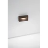 8W LED sieninis fasado šviestuvas MOBULA, bronzos sp., IP65