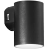 8W LED sieninis fasado šviestuvas POLO, juodas, CCT, IP65