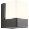 Sieninis šviestuvas 9,4W LED sieninis lauko šviestuvas TOK, tamsiai pilkas, 3000K, IP44