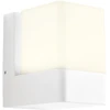 Sieninis šviestuvas 9,4W LED sieninis lauko šviestuvas TOK, baltas, 3000K, IP44