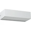 Sieninis šviestuvas 9,5W LED sieninis lauko šviestuvas LAMPRIS, baltas, 3000K, IP65, 90372