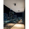 Lubinis šviestuvas 9W LED lubinis fasado šviestuvas NOX, antracito sp., 2700K, IP65, P2092090GR