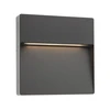 9W LED sieninis fasado šviestuvas EVEN, tamsiai pilkas, 3000K, IP54, 9625