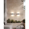 9W LED sieninis fasado šviestuvas, grafito sp., 3000K, IP54, E535