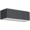 9W LED sieninis lauko šviestuvas DASH, tamsiai pilkas, 3000K, IP65, 90401
