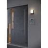 Sieninis šviestuvas 9W LED sieninis lauko šviestuvas COLIN, tamsiai pilkas, 3000K, IP54, su judesio davikliu, 90133