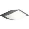 9W LED sieninis lauko šviestuvas CHALET, tamsiai pilkas, 3000K, IP54, 90001