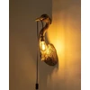 Sieninis šviestuvas ANIMAL HERON, E27, aukso sp.