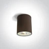 Cilindro formos šviestuvas, E27, rūdžių sp., 67132C/BR