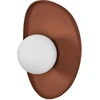Sieninis šviestuvas CLAY NEST, G9, rudas