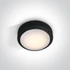 Lauko plafonas, E27, juodas, 67204/B