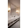 Sieninis šviestuvas PARMA, E27, sendinto aukso sp., IP44, A3946182OMSP