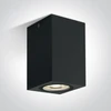 Paviršinis šviestuvas, GU10, juodas, IP65, 67142D/B