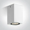 Paviršinis šviestuvas, GU10, baltas, IP65, 67142D/W
