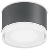 Sieninis šviestuvas Ceiling lamp with 1 light URANO, GX53, antracite