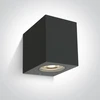 Paviršinis šviestuvas, GU10, antracito sp., IP65, 67142H/AN