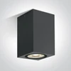 Paviršinis šviestuvas, GU10, antracito sp., IP65, 67142D/AN