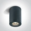 Paviršinis šviestuvas, GU10, juodas, IP65, 67142A/B