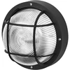Plafonas BULKHEAD ESSENTIAL, E27, juodas, IP54