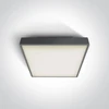 Plafonas, E27, antracito sp., 67282EA/AN