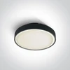 Plafonas, E27, juodas, 67280EA/B