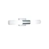 Sieninis šviestuvas SELDON, G9, baltos/chromo sp., IP44, 4132800
