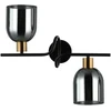 Italux Sieninis šviestuvas Servio WL-66892-2A-BK-SG