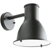Sieninis lauko šviestuvas WORK, E27, juodas, IP44, 9525