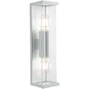 Sieninis lauko šviestuvas VITRA, E27, baltas, IP54, 9104