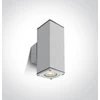 Sieninis lauko šviestuvas, GU10, baltas, IP54, 67426C/W