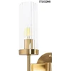 Sieninis šviestuvas TORCH TWIN, 2xE14, aukso sp.