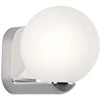 Sieninis šviestuvas VICTORIA, G9, baltos/chromo sp., IP44, 4343700