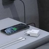 Dudao A26LEU PD 20W GaN USB-C sieninis įkroviklis su USB-C–Lightning laidu - Juodas