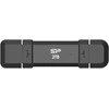 Kietasis diskas „Silicon Power DS72“ USB atmintinė, 1 TB, USB A tipo / C tipo 3.2 kartos 2 (3.1 kartos 2), auksinė