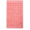 Silikoninė forma raidėms – 29,5 × 17 × 0,6 cm