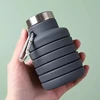 Silikoninė gertuvė 550ml. - Mėlyna