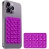 Silikoninė lipni plokštelė telefonui VIOLETINĖ