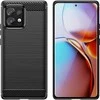 Telefono dėklas Hurtel Carbon Case silicone, skirtas Motorola Edge 40 Pro