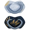Silikoninis čiulptukas Canpol babies, 0–6 mėn., 2 vnt., mėlynas