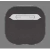 Dėklas Decoded Silicone Aircase - silikonowa obudowa ochronna do AirPods 4 gen. charcoal