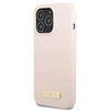 Silikoninis dėklas iPhone 13 Pro Max, rožinis Guess