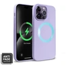 Crong Color Cover Magnetic dėklas skirtas Apple iPhone 14 Pro Violetinė