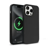 Crong Color Cover Magnetic - dėklas skirtas Apple iPhone 15 Pro MagSafe Juodas