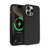 Crong Color Cover Magnetic - dėklas skirtas Apple iPhone 15 Pro MagSafe Juodas