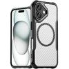 silikoninis dėklas iPhone 16“ - juoda