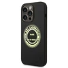 Dėklas Karl Lagerfeld Silicone RSG case for iPhone 14 Pro - juodas