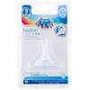 CANPOL 21/724 EasyStart plačios burnos buteliuko žindukas silikoninis 3-Flow 1vnt