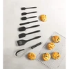 Silikoninių virtuvės įrankių rinkinys Salter Bakes, 8 vnt., juodas