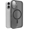 Silikoninis Puro Daylight MagSafe Apple iPhone 16 Plus – dėklas telefonui juodos spalvos