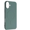 Hurtel Liquid Silikoninis MagSafe Apple iPhone 16 – dark dėklas telefonui žalios spalvos